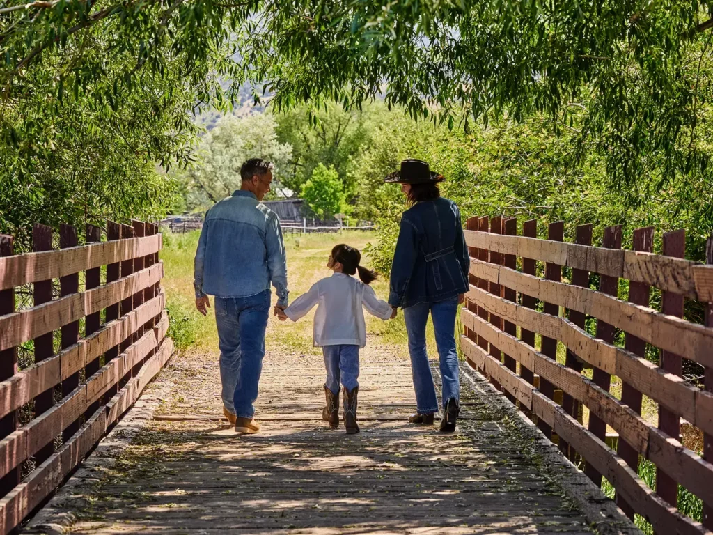 Stockman Steamboat Family at Ranch Summer